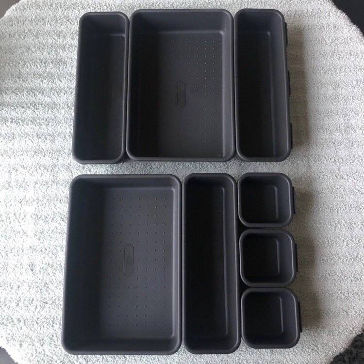 Organizador de cajones entrelazados Madelesmart 8 piezas - negro Foto 4 de 4