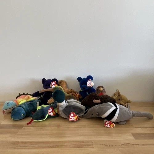 Ty Beanie Babies Vintage 1997/1998 Lot of 12