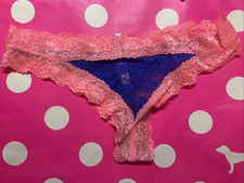 Victoria's Secret PINK Vintage 2013 Extra Low Rise Mini Cheekster Panties M