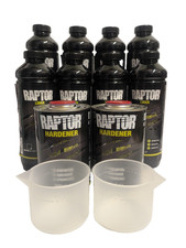 8 Liter Black Spray-on Truck Bed Liner Kit W Spraygun U-pol Up0820 Raptor Usps