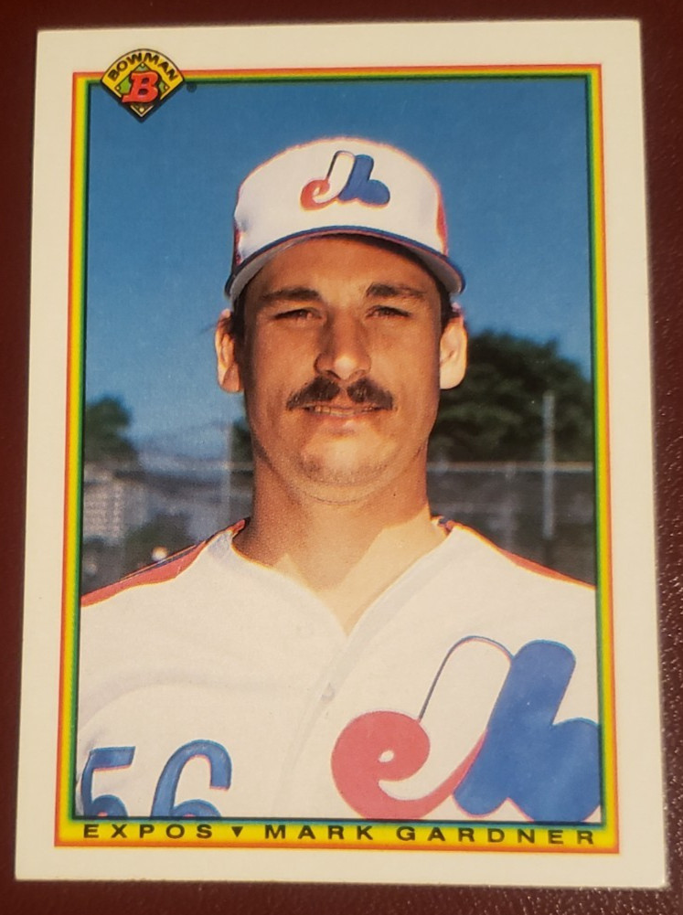1990 Bowman #106 Mark Gardner P Montreal Expos     ***40% off 2 or More