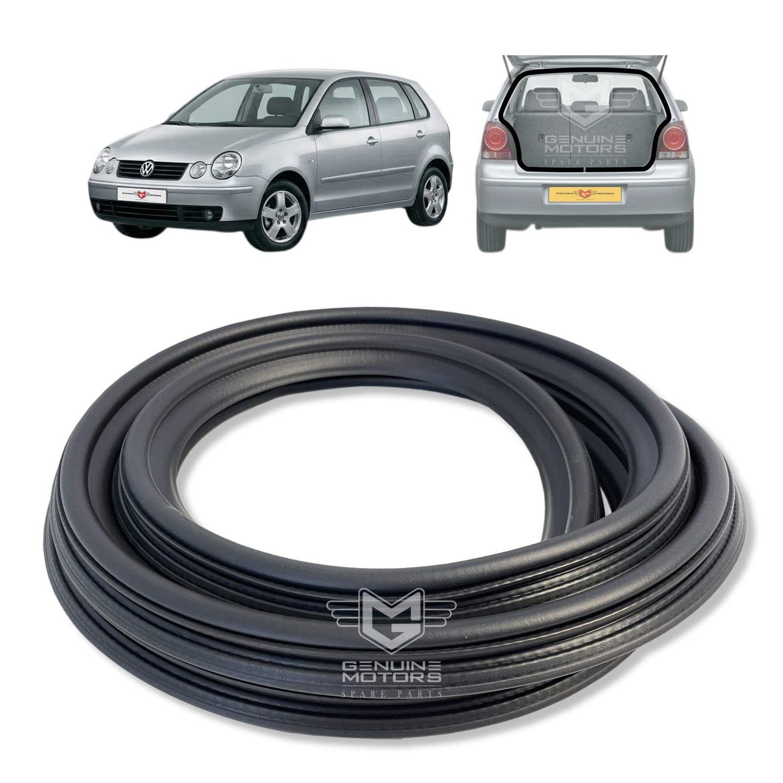 Boot / Tailgate Weatherstrip Seal For VW Polo MK4 (2001-2008) 6Q6827705C