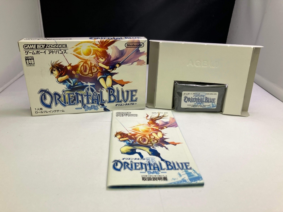 Oriental Blue Ao no Tengai Game Boy Advance GBA Nintendo RPG Japan Import
