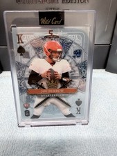 Joe Burrow & Jalen Hurts 2024 Wild Card 5 Card Stacked Deck King of Spades 1/1