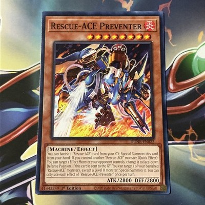 Rescue-ACE Preventer DUNE-EN022 Duelist Nexus 1st Edition M/NM 