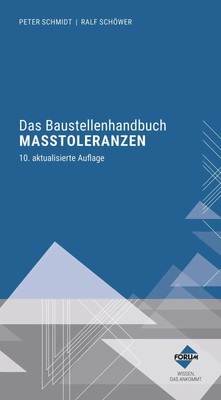 Das Baustellenhandbuch der Maßtoleranzen Kombi-Paket: Buch und E-Book (P*F+EPUB)
