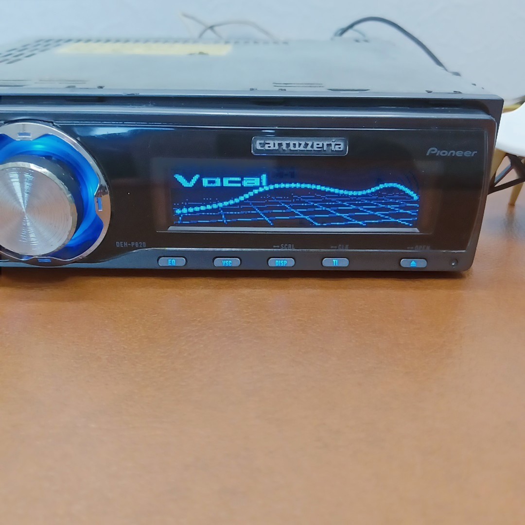 Pioneer Carrozzeria DEH-P620 1DIN Car Audio CD Player Tested Used