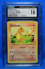 1999 POKEMON BASE SET # 46/102 CHARMANDER CGC 10 # 6085672037  SHADOWLESS
