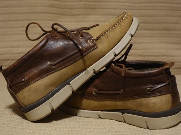 Men Barbour Loafers Brown Leather 8