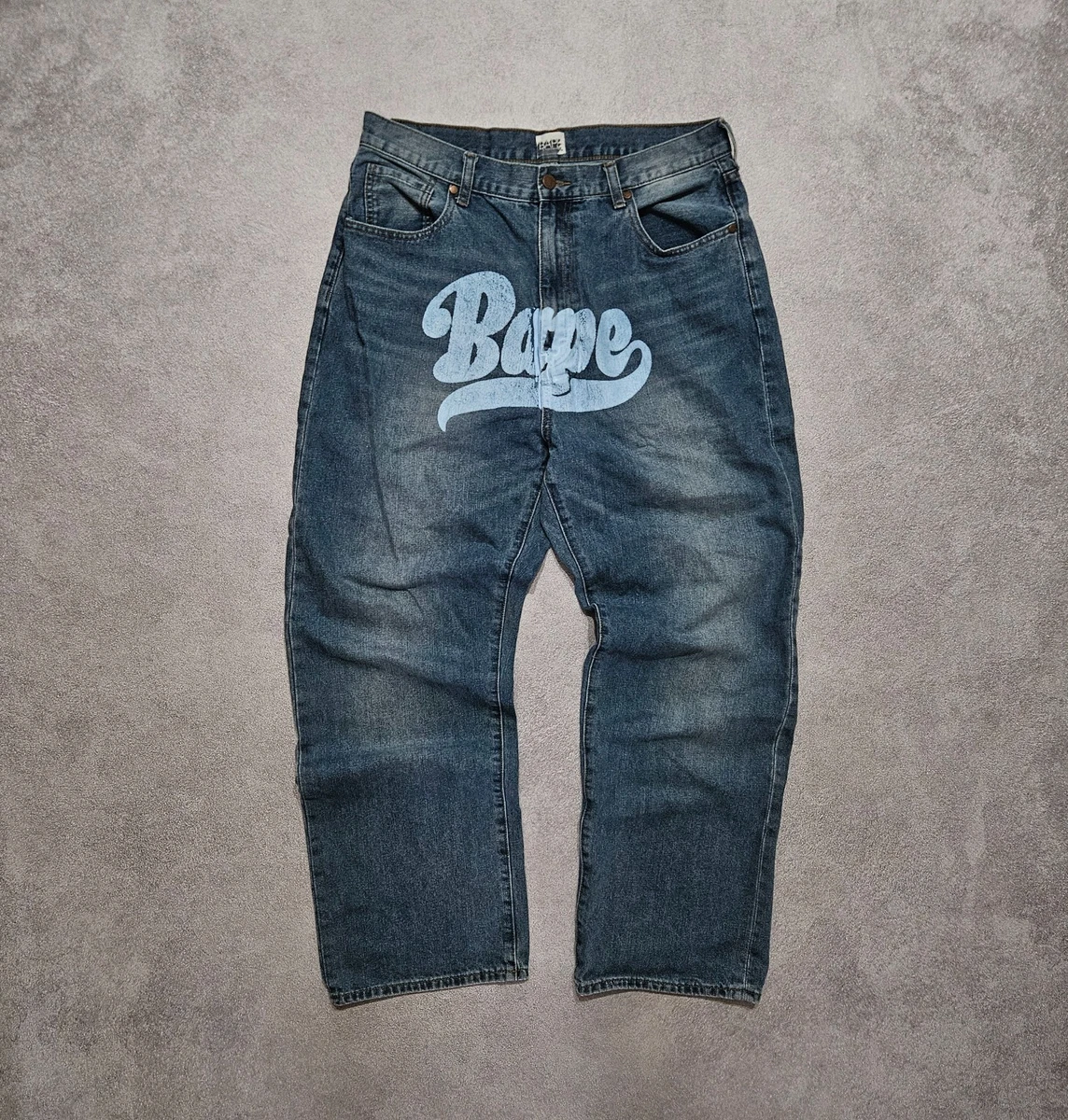 A BATHING APE Denim Regular L Size Jeans for Men for sale | eBay