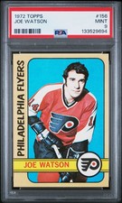 1972 TOPPS #156 JOE WATSON PSA 9