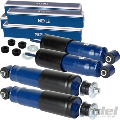 4x MEYLE GASDRUCK STOßDÄMPFER VORNE + HINTEN für VW T4 BUS TRANSPORTER MUTLIVAN