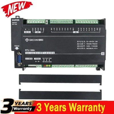 16 Analog Input 4 Analog Output Module For Modbus RTU IO Module RTU-308J 16AI IF