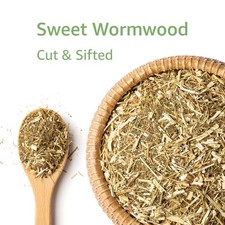 Sweet Wormwood Artemisia Annua Dried Cut  Sifted Herb   Loose Herbal Tea