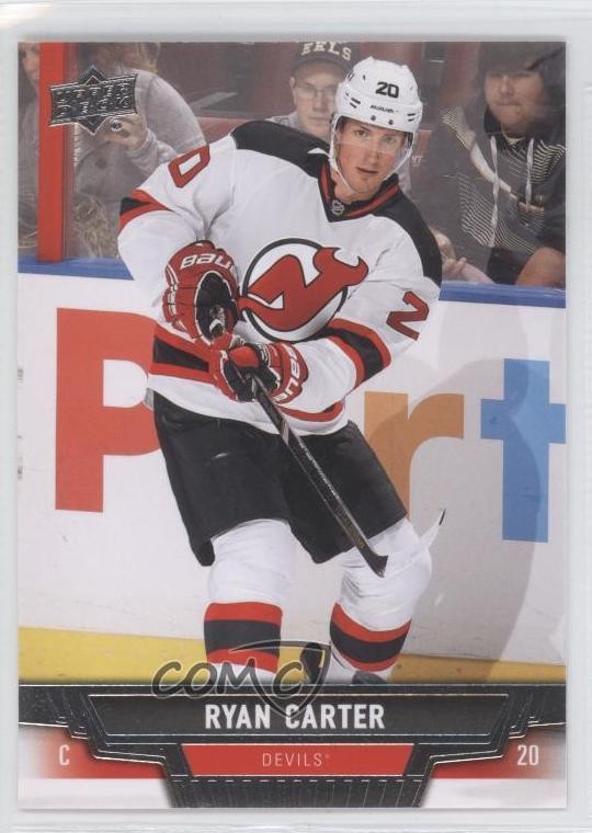 2013-14 Upper Deck Ryan Carter #33 4k8