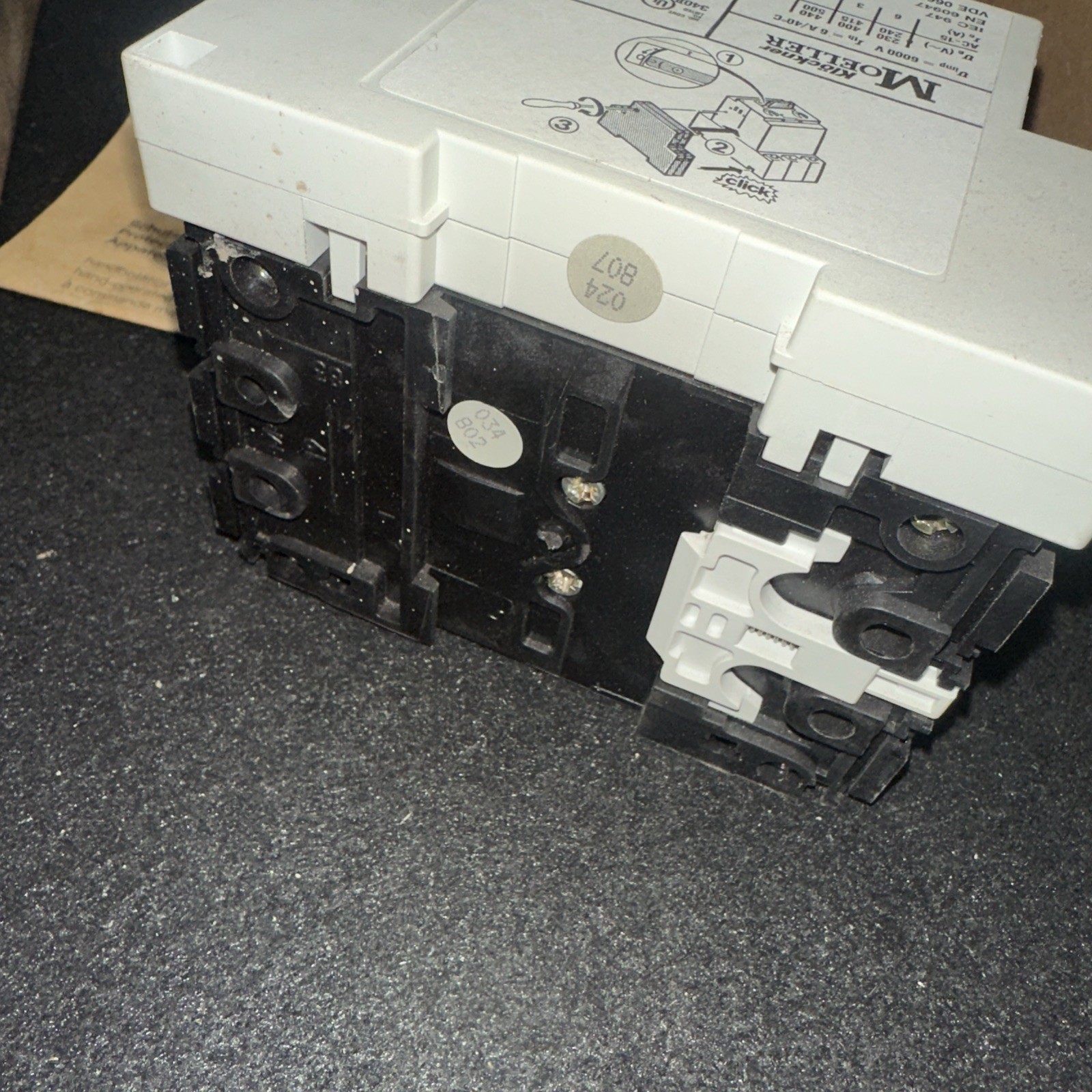 KLOCKNER MOELLER PKZ2/ZM-16 MOTOR PROTECTOR/CIRCUIT BREAKER (st2255)