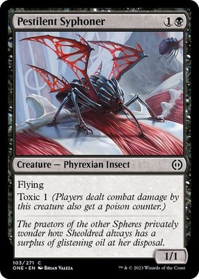 NM - Pestilent Syphoner [ONE - 103] Phyrexia: All Will Be One