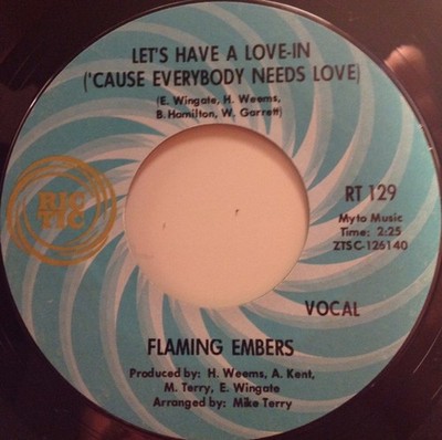 Flaming Embers - Let's Have A Love-In ('Cause Everybody Needs Love), 7'', (Vinyl)