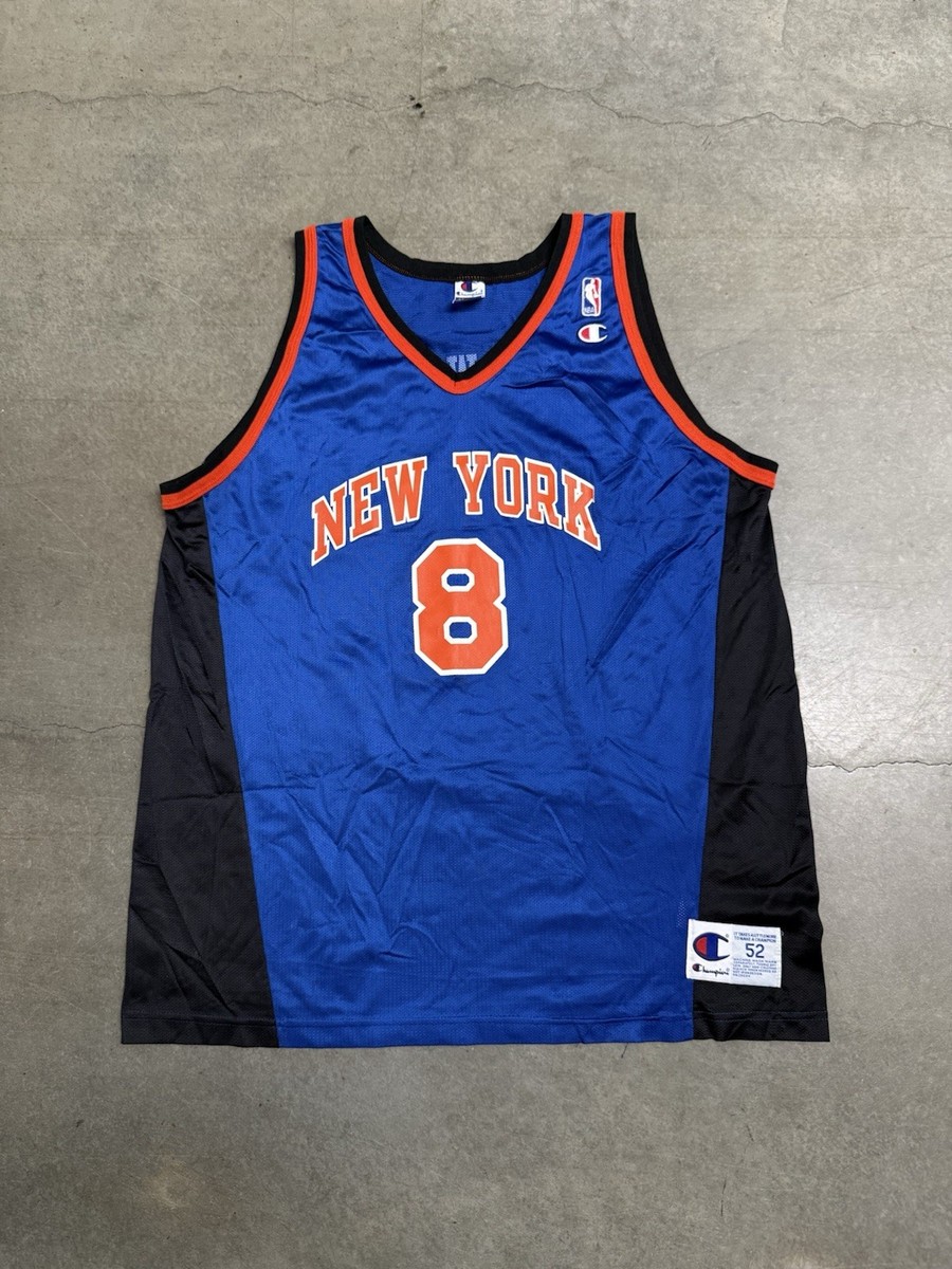 Vintage 90's New York Knicks Latrell Sprewell #8 Champion NBA