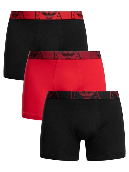 Emporio Armani 3Er Boxershorts, Mehrfarbig - S-image