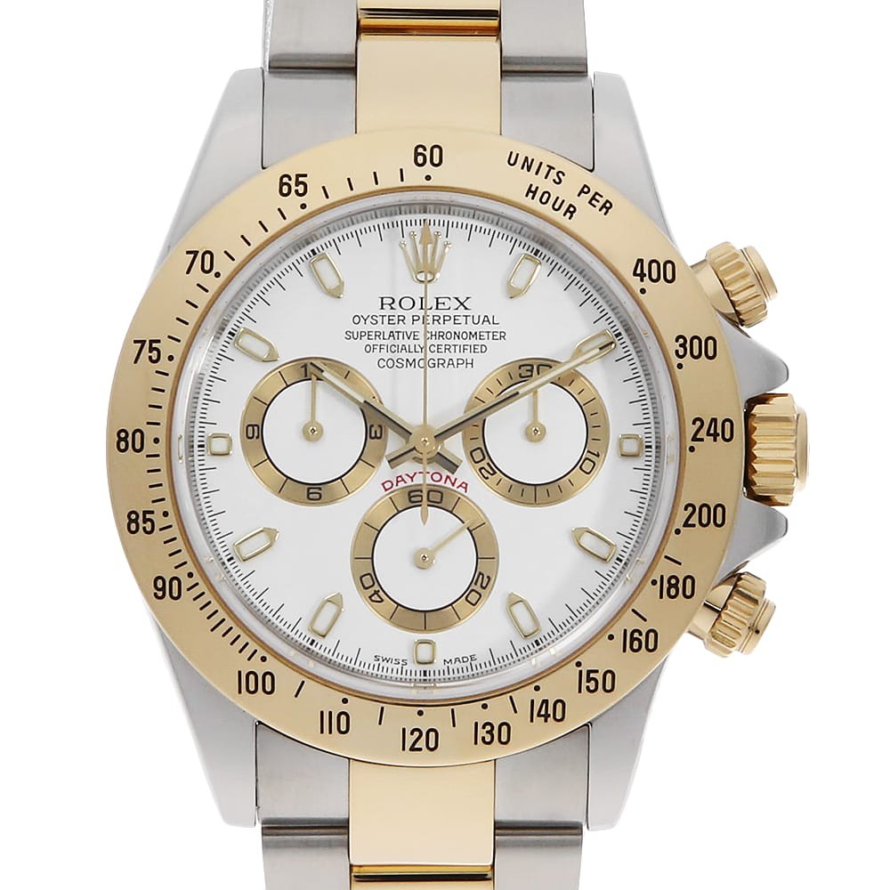 second Y white Daytona Number mens 116523 ROLEX Cosmograph hand - vintagewatches.pk