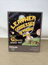 INFOCOM Leather Goddesses of Phobos CIB Big Box | Commodore Amiga