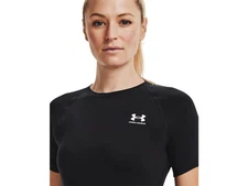 Under Armour Womens HeatGear Compression Short Sleeve Tee - Sweat Wicking