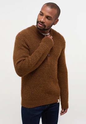 Mustang EMIL C HENLEY Herrenpullover