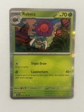 rabsca pokemon card price [Holo] #14 Prices | Surging Sparks Listed cards may have imperfections. Rabsca Holo Pokemon Prize Pack
