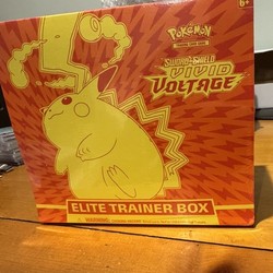 Pokemon Sword & Shield Vivid Voltage Elite Trainer Box