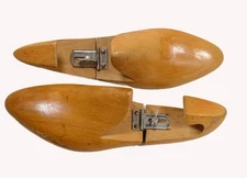 Shoe Trees Vintage Wood VTG New York Adjustable stretcher D. Mackay