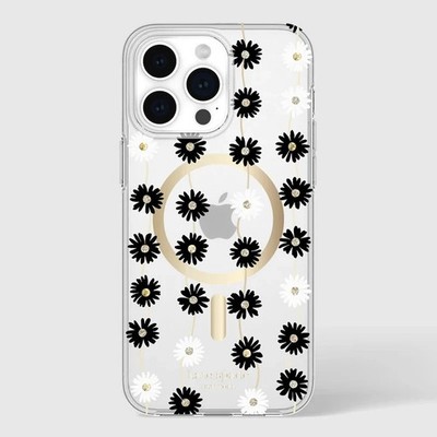 Kate Spade Protective HardShell Case MagSafe Apple iPhone 15 Pro Max Daisy Chain