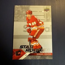 Upper Deck 2024-25 Star Rookies Samuel Honzek Calgary Flames #23