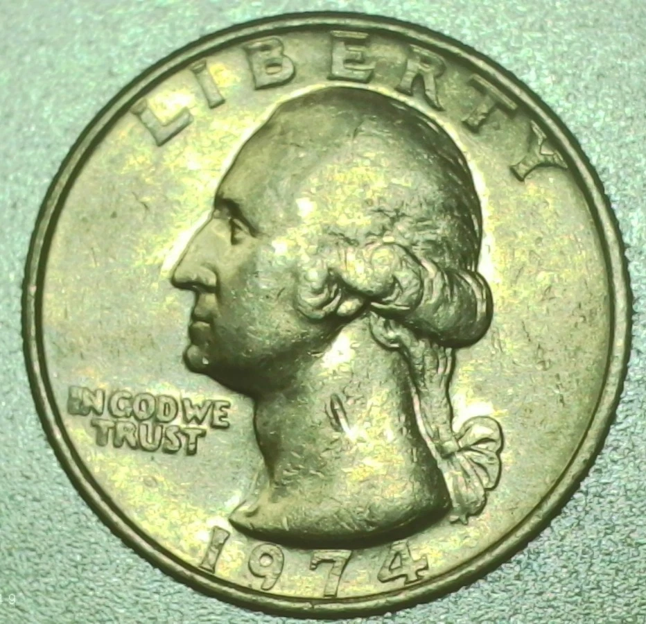 1974年 アメリカ合衆国クォーター 3枚セット Circulated 1974 Washington Quarters (1932-1998) for sale | eBay