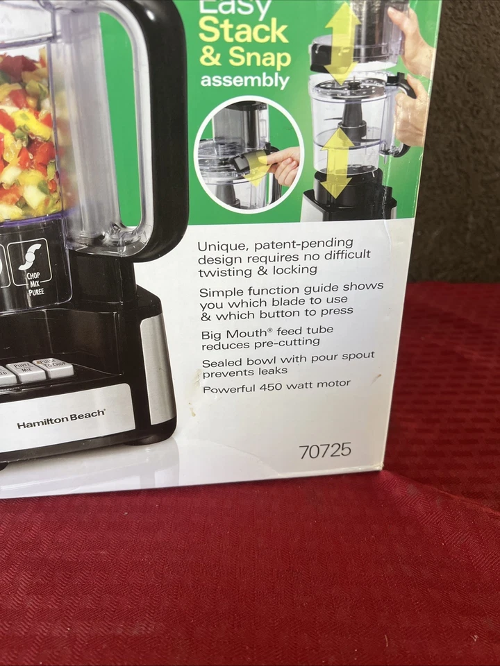 Hamilton Beach - 70725- Food Processor Brand New - Image 2 of 4