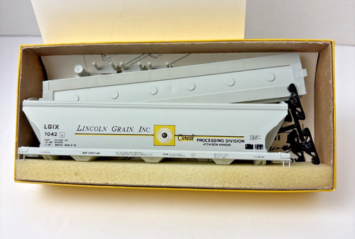 Kit de tolva cubierta de grano Lincoln escala HO acabado preciso #1060 LGIX 1042 NUEVO EN CAJA | Zustand: New