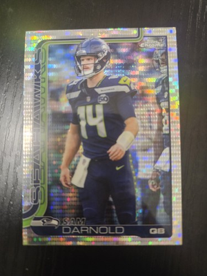 #ad 2025 Topps Chrome Football Pulsar Refractor #275 SAM DARNOLD 🔥 SEAHAWKS 🔥 $4.00