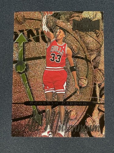 1998 SKYBOX METAL UNIVERSE ALL MILLENNIUM INSERT Scottie Pippen Bulls 4/20 4AM