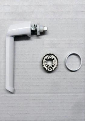 Schüco Steckgriff für Aluminiumfenster 234004 silber 234007 weiß SCHÜCO NEU OVP