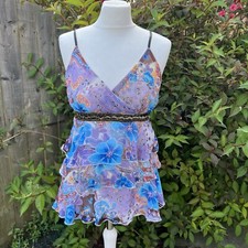 Aflowyii Modal Camisole For Women - Spaghetti Strap Tank Top With Ruffled Hem, Pleated Round Neck Summer Top - View #9
