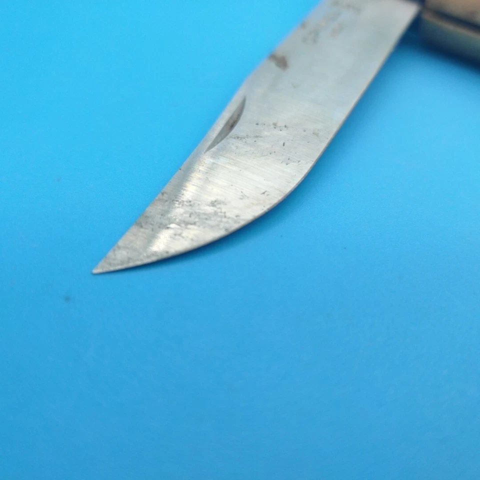 Opinel nº USADO Faca de aço inoxidável 07 INOX cabo de madeira - Imagem 3 de 4