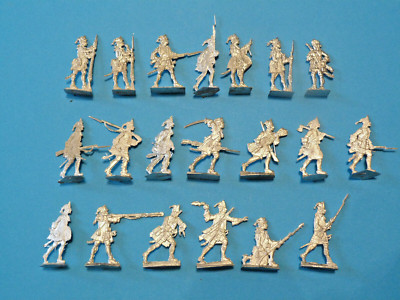 Plats d'étan - Znnfguren - Flat tn : 25 soldats Autrche guerre de 7 ans | eBay