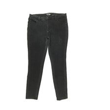 Time And Tru High Rise Skinny Women's size 14 Black Denim Jeans