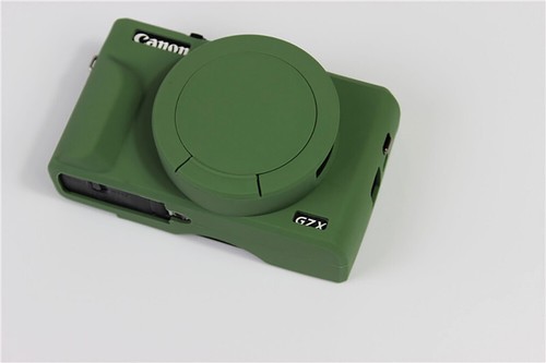 Soft Silicone Case Protective Cover Skin For PowerShot G7 X Mark III G7X3 - Picture 34 of 52