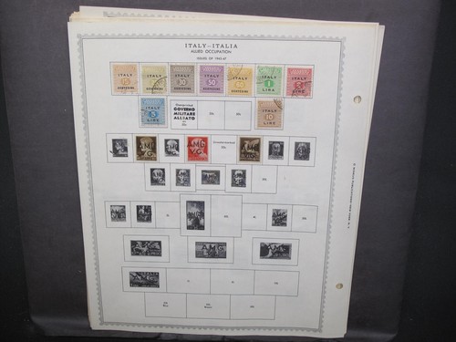 Italy And Colonies Collection On Minkus Album Pages 1862 To 1958 - Picture 19 of 24