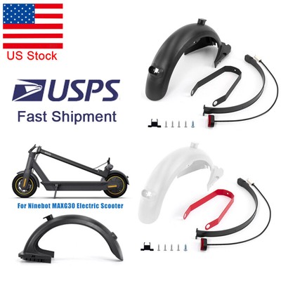 US - Rear Fender Mud Guard Taillight For Segway Ninebot Max G30/G30LP E-Scooter