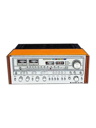 Limited Edition Pioneer SX-1980 Turntable Lapel Pin Vintage Stereo (New)