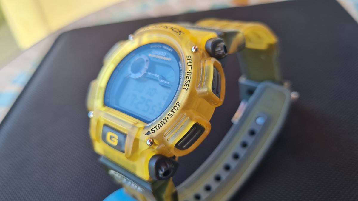 【ほぼ新品　激レア】DW-9000 G-LIDE 1627 G-SHOCK 美品 非常に珍しい新品 CASIO DW 9000 1627 初期 G ショック G-Lide