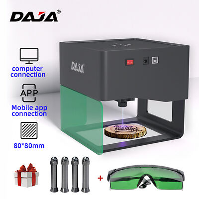 DAJA DJ6 Laser Engraver Portable Engraving Machine for DIY ID  Marker NEW