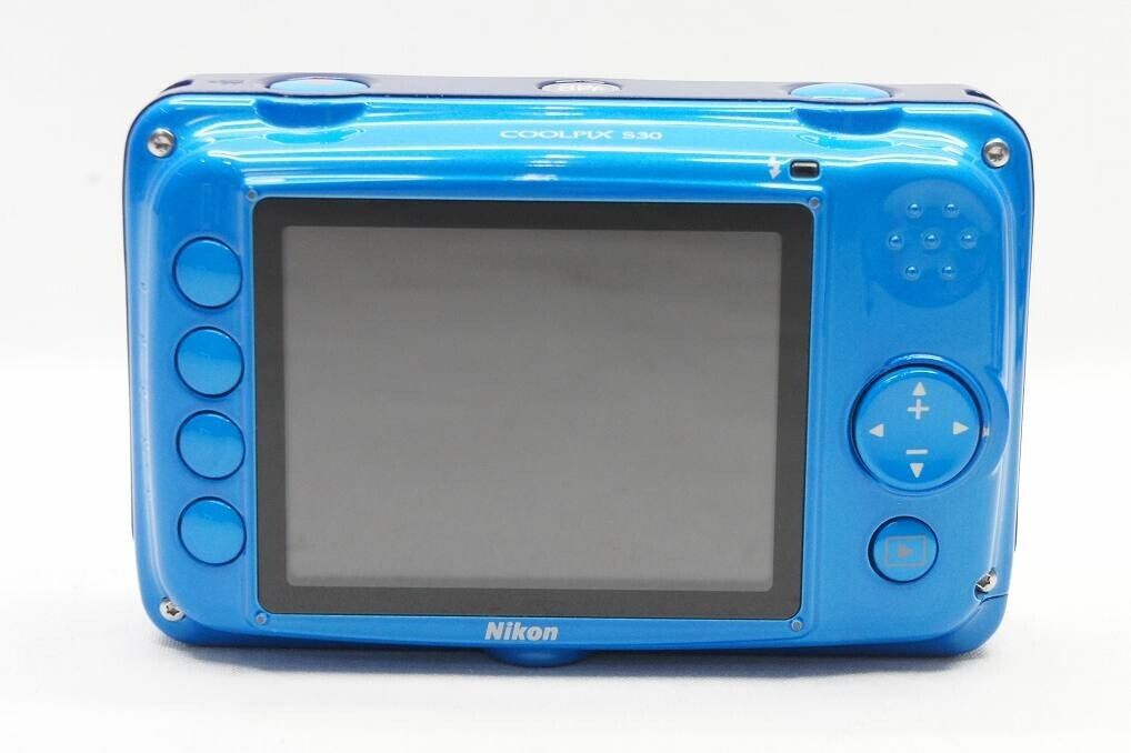 Nikon COOLPIX S30 10.1MP Digital Camera - Blue for sale Nikon COOLPIX S30 10.1MP Digital Camera - Blue for sale